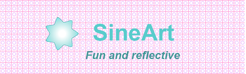 SineArt: Fun and Reflective. Featured Image.